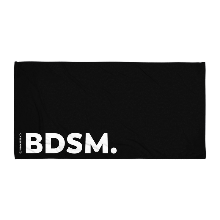 BDSM BEACH TOWEL