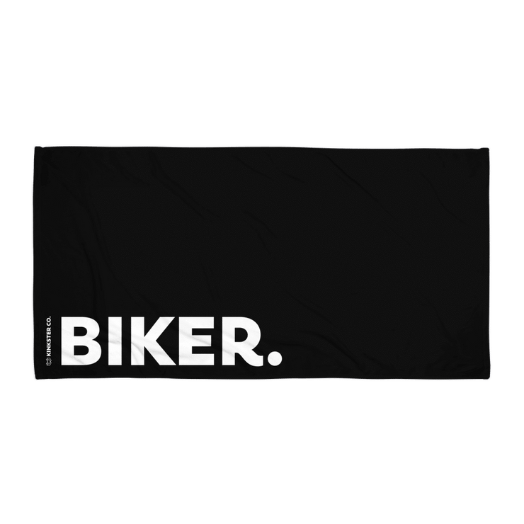 BIKER BEACH TOWEL