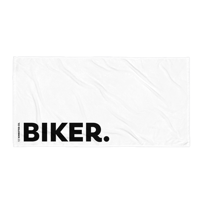 BIKER BEACH TOWEL