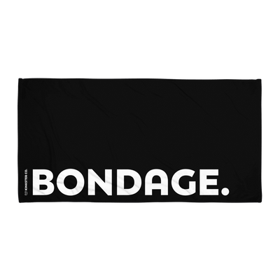 BONDAGE BEACH TOWEL