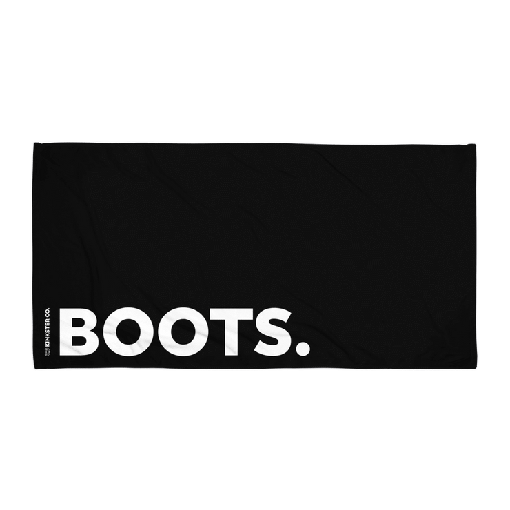 BOOTS BEACH TOWEL
