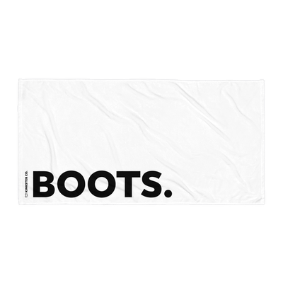 BOOTS BEACH TOWEL