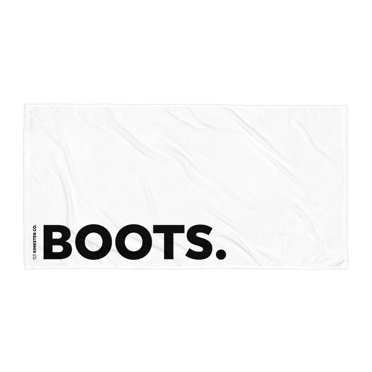 BOOTS BEACH TOWEL