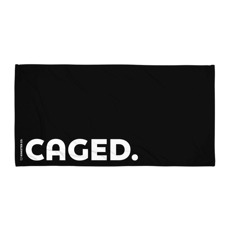 CAGED BEACH TOWEL