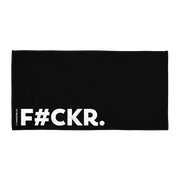 F#CKR BEACH TOWEL