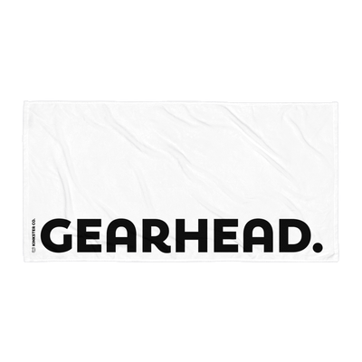 GEARHEAD BEACH TOWEL