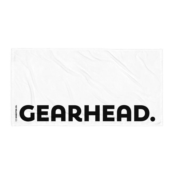 GEARHEAD BEACH TOWEL