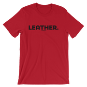 LEATHER TEE