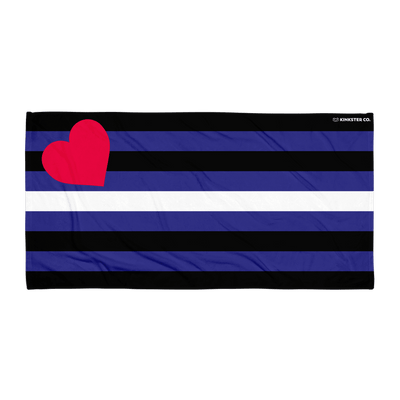 LEATHER PRIDE BEACH TOWEL