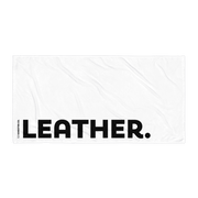 LEATHER BEACH TOWEL