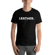 LEATHER TEE