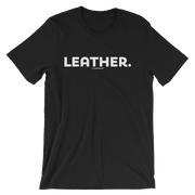 LEATHER TEE