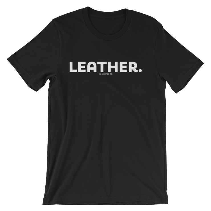 LEATHER TEE