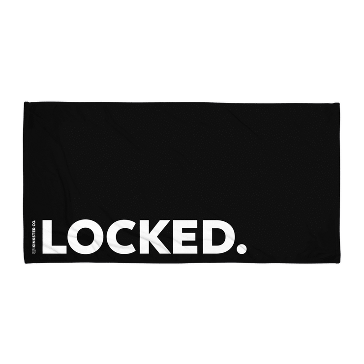 LOCKED BEACH TOWEL