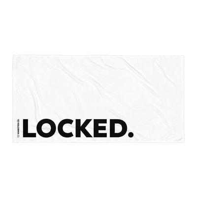 LOCKED BEACH TOWEL