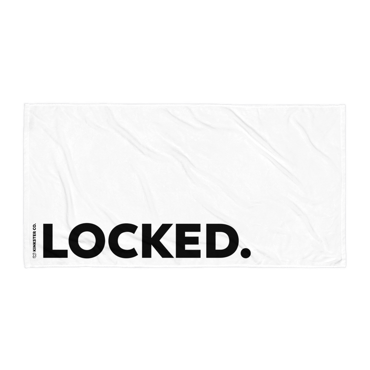 LOCKED BEACH TOWEL