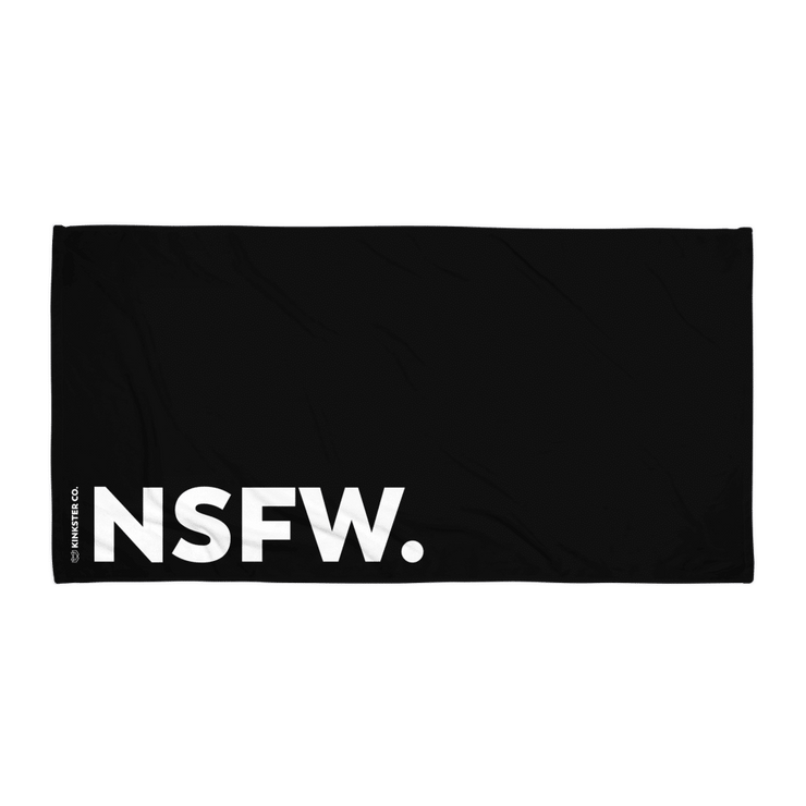 NSFW BEACH TOWEL