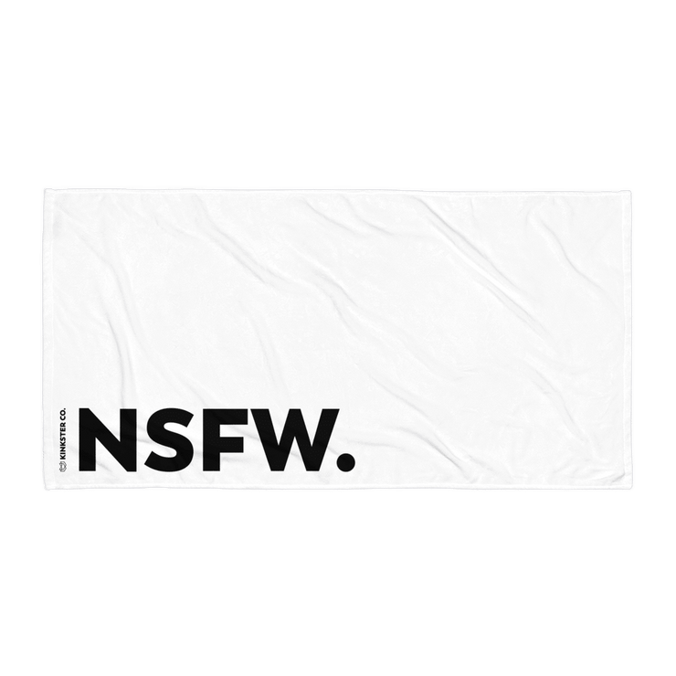 NSFW BEACH TOWEL