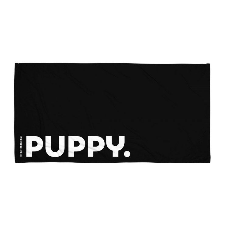 PUPPY BEACH TOWEL