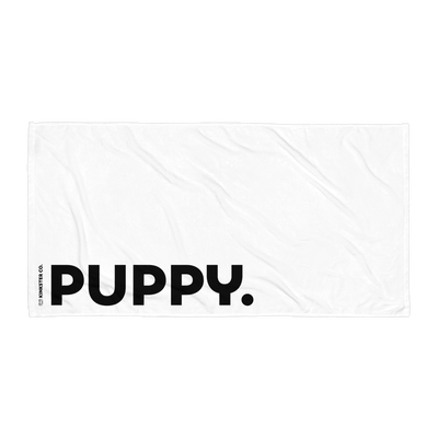 PUPPY BEACH TOWEL