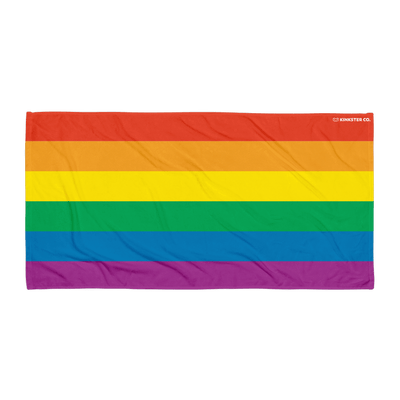 RAINBOW PRIDE BEACH TOWEL