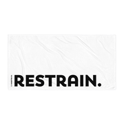 RESTRAIN BEACH TOWEL