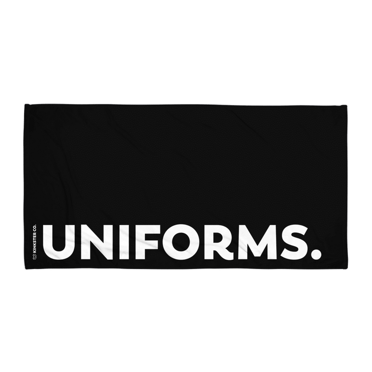 UNIFORMS BEACH TOWEL