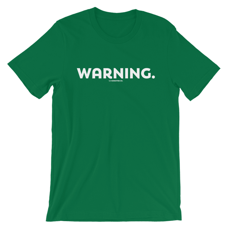 WARNING TEE