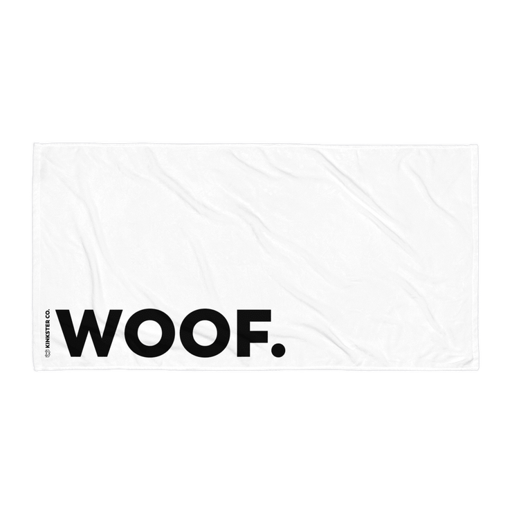 WOOF BEACH TOWEL